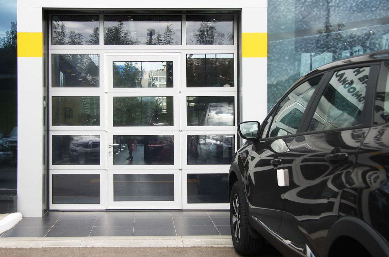 Панорамные ворота AluTrend категория Панорамные ворота