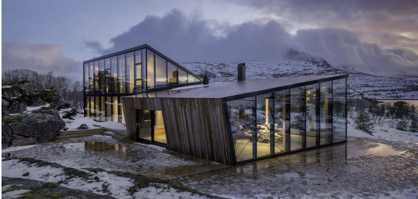 Топ-5 стильных коттеджей с&nbsp;окнами и&nbsp;фасадами &laquo;АЛЮТЕХ&raquo;