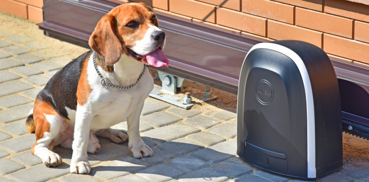 Умный привод для откатных ворот ALUTECH Roteo RTO-500MKIT-Sm + проводные фотоэлементы LM-L + Wi-fi модуль WM-Sm