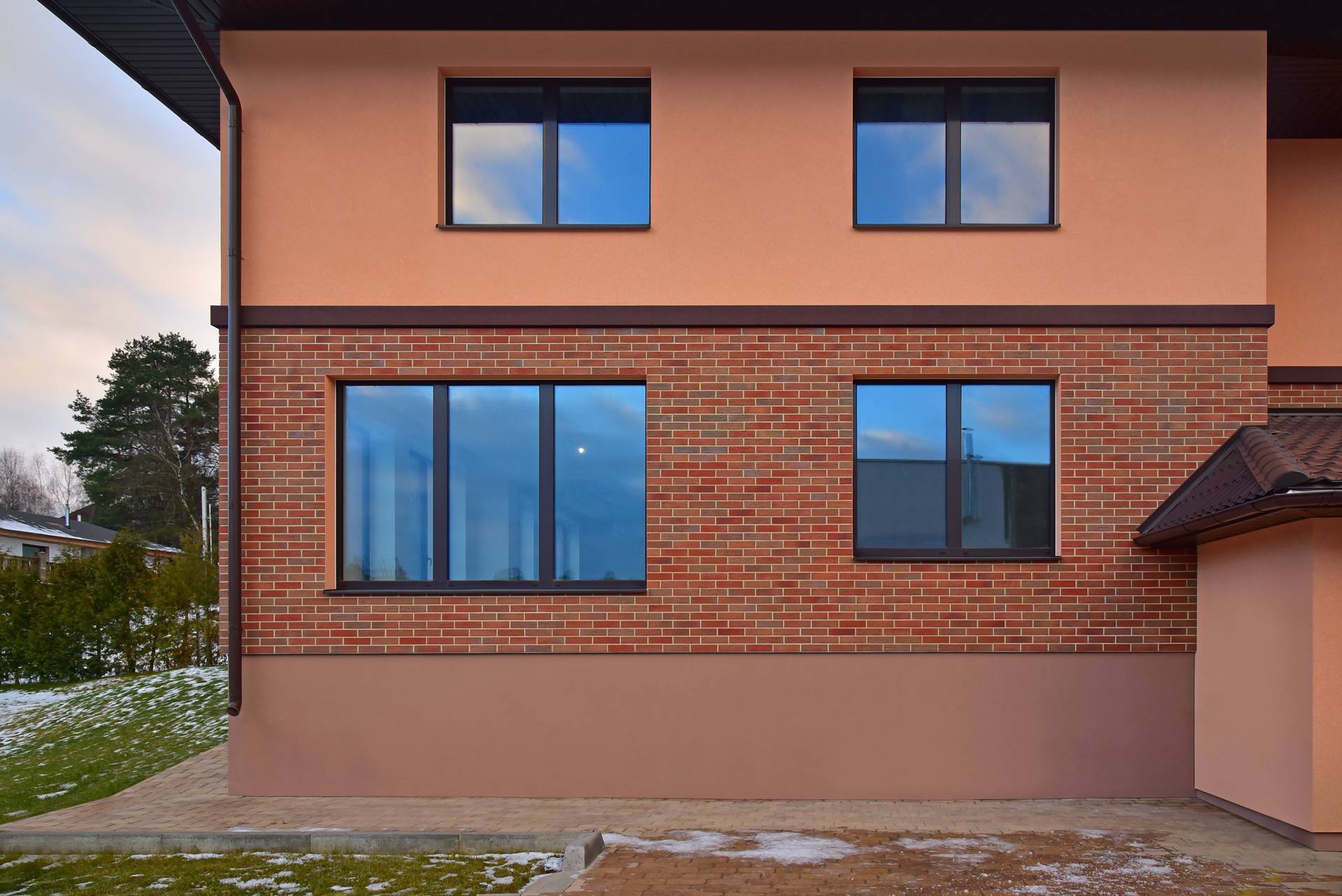 Окно со скрытой створкой ALT W72 HS, цвет RAL 8017 категория Окна