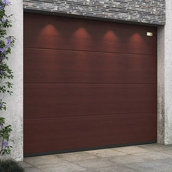 Эстетика древесины: «АЛЮТЕХ» представляет новые принты для цифровой печати на воротах