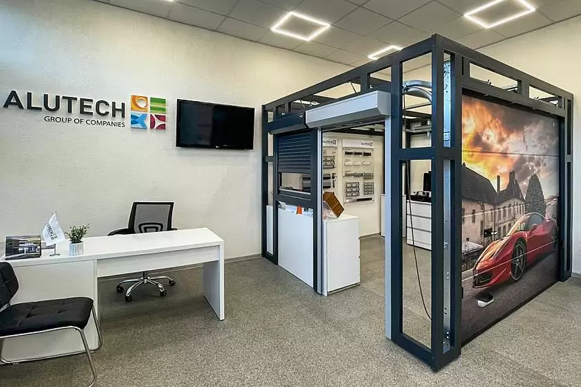 В Пинске открылся фирменный шоу-рум «АЛЮТЕХ»