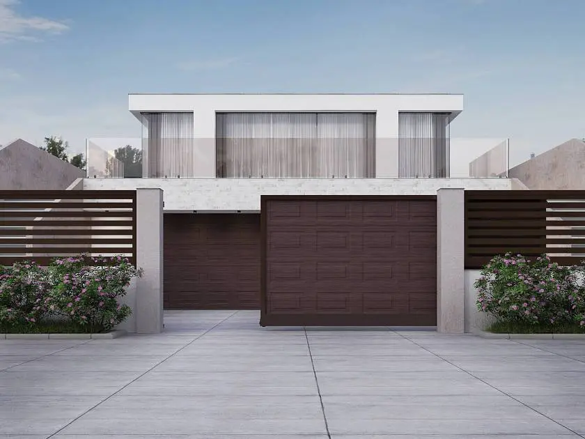 Лето новых возможностей: «АЛЮТЕХ» предлагает цифровую печать на въездных воротах Prestige