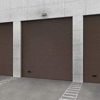 Подъемные секционные ворота для автомойки серии ProPlus