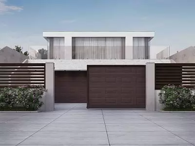 Откатные ворота серии Prestige с автоматикой ALUTECH Roteo